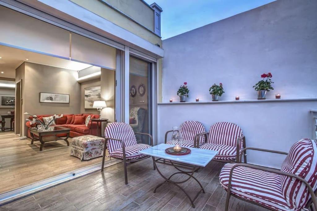 Luxury Acropolis View Duplex Penthouse In Thiseio 155M2 Atene Esterno foto